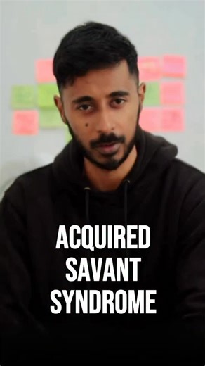 HS Gill on Instagram: "Acquired savant syndrome is a rare condition where individuals suddenly develop exceptional skills in areas like mathematics, art, music, or memory following a brain injury, stroke, dementia, or other central nervous system event. #savantsyndrome"