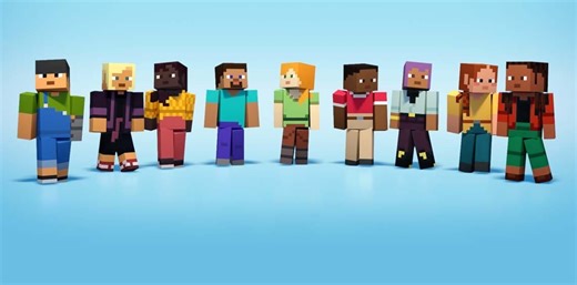 Introducing new default Minecraft skins