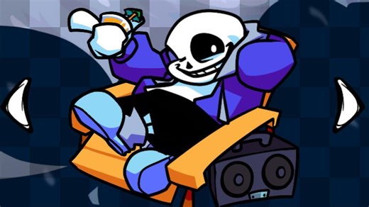 和Sans对唱！FNF优质模组FT sans