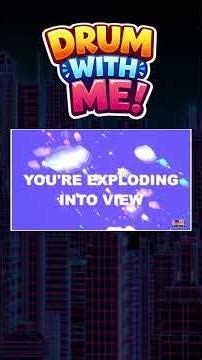 You're My Firework! 🎇 Kids Drum Along and Movement Song! #Shorts #kidsmusic #kidssong