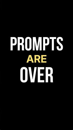 Context Will Replace Prompts (And Most People Don't See It Yet)