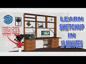 SketchUp Tutorial for Beginners – Learn SketchUp in Just 10 Minutes!