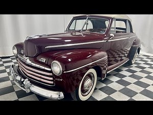 1946 Ford Super Deluxe Convertible SOLD