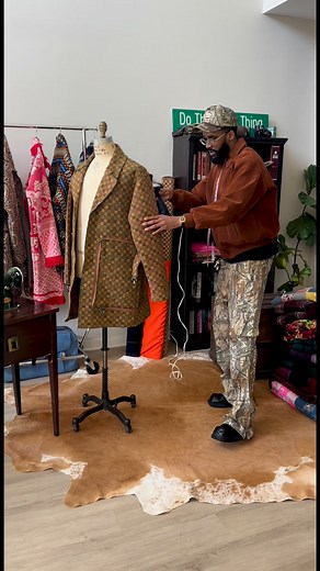 40K views · 1.5K reactions | What we doing!? 4th quarter baby! #asmr #sustainablefashion #explore #FashionDesigner | Bryce LeMay | Facebook