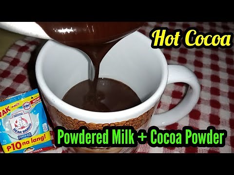 Easy to Make Hot Cocoa | Hot Chocoate with cocoa powder