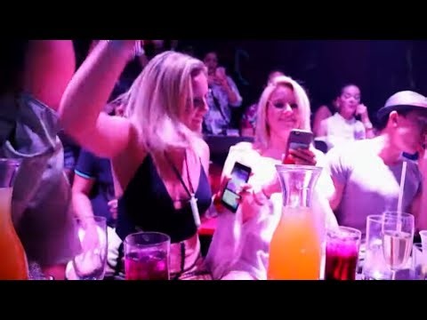 Spectacles of spring break nightlife