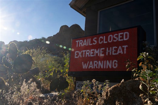 Arizona community hits highest March temperature ever recorded - KTAR.com