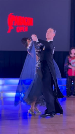 Open Professional International Ballroom Winners - @sashasamosiuk & @katysha_popova | Paragon Open DanceSport Championships