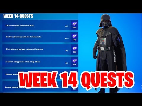 Week 14 Quests Fortnite - How to complete All Week 14 weekly Challenges guide