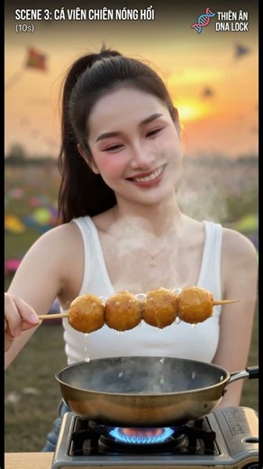 Thiên Ân Ăn Sạch Mâm Cá Viên Chiên Khổng Lồ#ThienAn #phimngan2026 #ThienAnMukbang