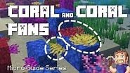 Coral & Coral Fans - Minecraft Micro Guide (52 seconds)