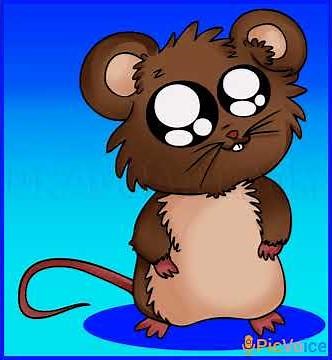 Anime mouse squeak sound effect 1