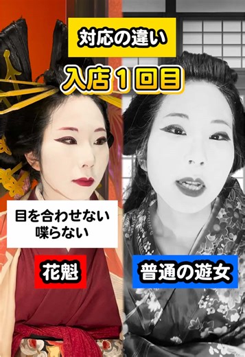 江戸時代の花魁と遊女の違い