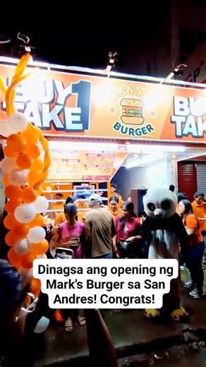 Ang daming pumunta. Congrats Mark’s Burger! Salamat sa pag invite sa Happy Islander TV ! #hsppyislandertv | Happy Islander TV