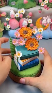 Clay books showpiece 📚 📚 #cute_clay_craft #clay_craft #handmadecraft #fyp #crafts #clayart #clayart #superclay #clay_craft #handmadecraft #fyp #homedecor #craftvideos #craft #clay #viralpost2025 #foryoupageシ #foryouシ #reelsfacereelsfacebookreelsbookreels #crafting | ইচ্ছে পূরণ