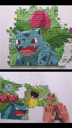 Ravensburger 5000-Piece Pokémon Puzzle — Grass Section Complete! 🌿