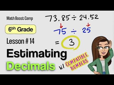 🎯Estimating Decimals | Grade 6 Lesson 14 | Math Boost Camp🏕️