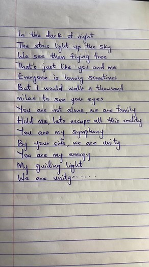 Unity - Alan Walker Song Lyrics Video