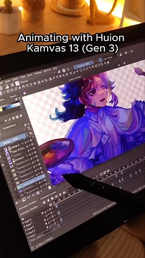 Animating with Huion Kamvas 13: Tips and Techniques