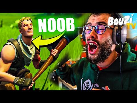 J'AI TENTÉ DE TROLL CE BAMBI EN TOP 1 FORTNITE CHAPITRE 1