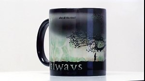 Morphing Mugs Harry Potter - Platform 9 and 3/4 - Hogwarts Express - One 11 oz Color Changing Heat Sensitive Ceramic Mug – Image Revealed When HOT Liquid Is Added!