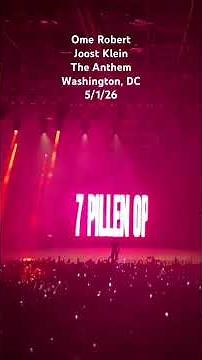 Joost Klein - Ome Robert - The Anthem - DC - May 2026