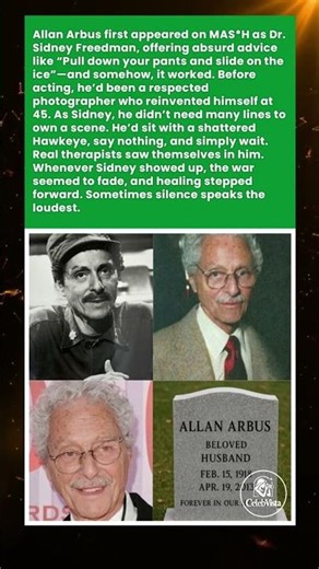 Allan Arbus He WASN'T A REAL DOCTOR #shorts