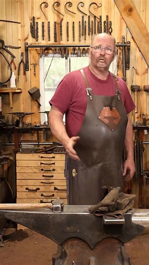 Closing the blacksmith shop for the day