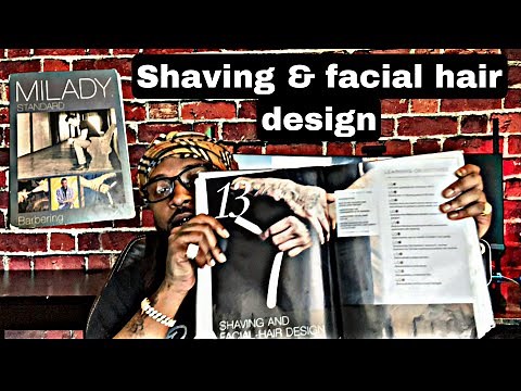 Milady Standard Barber Book chapter 13 Shaving & facial hair design