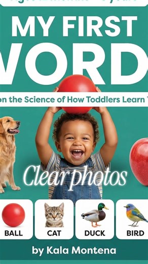 How to Teach Your Toddler First Words (That Actually Stick) #firstwords #toddlerlearning #shorts