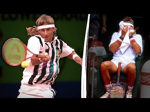 Why Bjorn Borg's 1990s Comeback was a Disaster