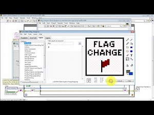 NI Vision: Create ``Flag Change'' SubVI