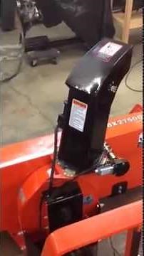 Snowblower chute mods