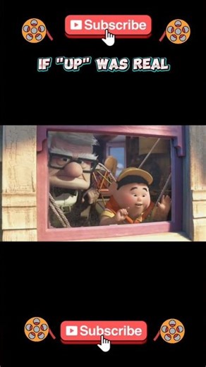 If UP (2009) WAS REAL: #comedy #memes #Shorts #Funny #Skit #Vines #Pixar #Up #darkcomedy #disney