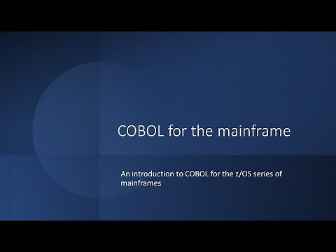 COBOL for the Mainframe - Getting up and running with TK5.
