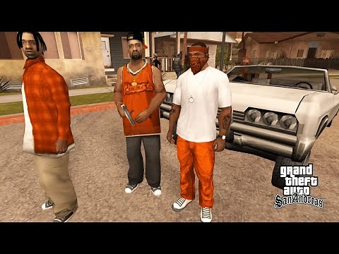 Orange Grove Street Families GAMEPLAY in GTA San Andreas [Beta GSF]