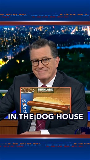 Not all dogs are good dogs. 🌭 #Colbert | The Late Show with Stephen Colbert