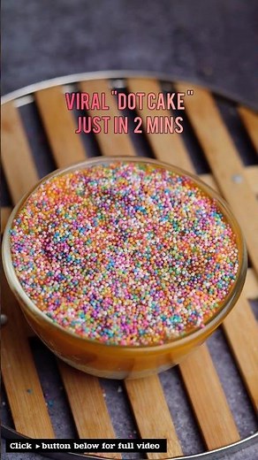 Make viral dot cake at home in 2 mins|easy cake decorating ideas|dot cake recipe|easy cake frosting