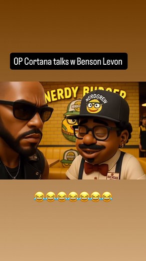OP Cortana talking to his best friend Benson Levon it’s getting interesting 😂😂😂🤓📺📺#explorepage #comedy #animation #fyp #disney #disney | Brian White