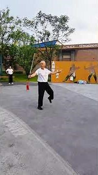 82-years-old Li Guoliang performs Pan Long Jian, Song Style Xingyi #songstylexingyi #xingyiquan