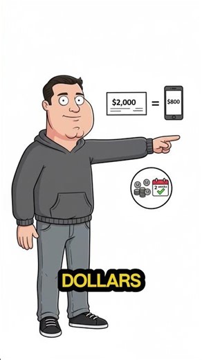 Never Finance Anything You Can Buy In One Paycheck #shorts