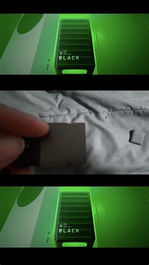 Xbox Series X Storage Upgrade – WD BLACK C50 vs SN7100 #shorts