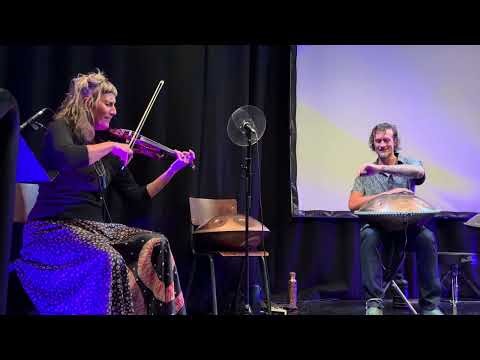 Daniel Waples (Hang in Balance) Handpan and Kat Evans Violin