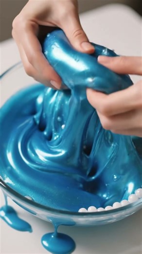 Glossy Slime ASMR Deeply Satisfying