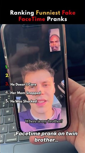 Ranking Funniest Fake FaceTime Pranks