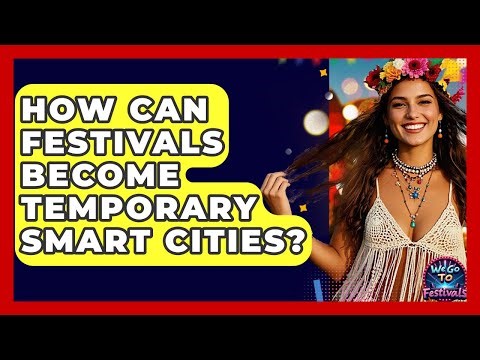 How Can Festivals Become Temporary Smart Cities? - We Go To Festivals