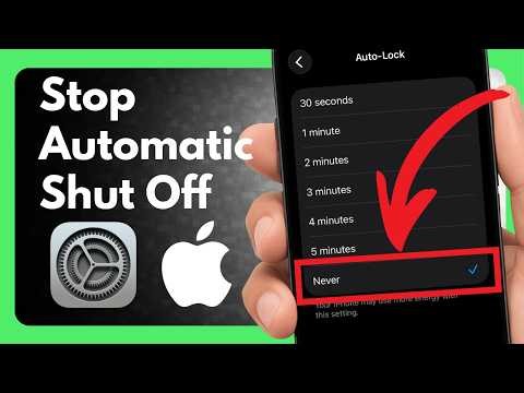 How to Stop your iPhone from Automatically Turning Off #iphonetips