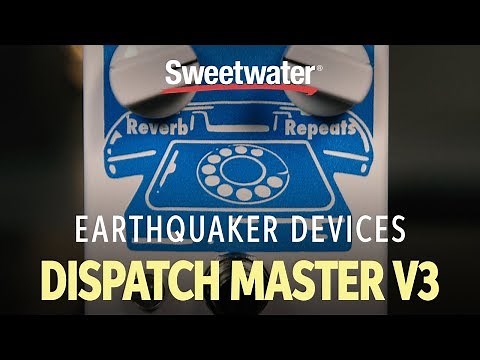 EarthQuaker Devices Dispatch Master V3 Delay and Reverb Pedal Demo