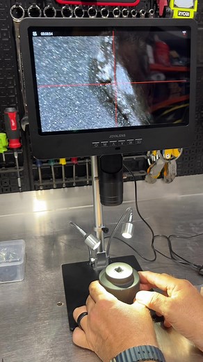 A digital microscope could be a very useful tool in your shop. Get up 2,000x zoom and the ability to capture on pics and videos. #shoplife #mechanic #mechaniclife #trucklife #howto #diy #tools #toolsofthetrade