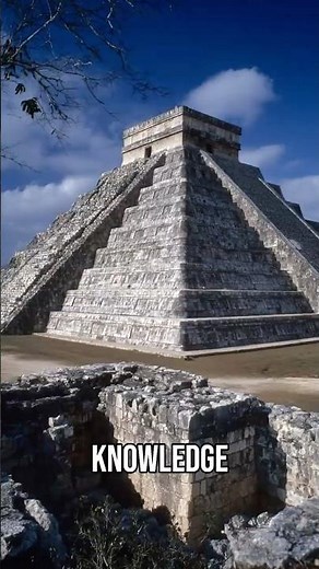 Chichen Itza Pyramid Contains a Second Pyramid Inside